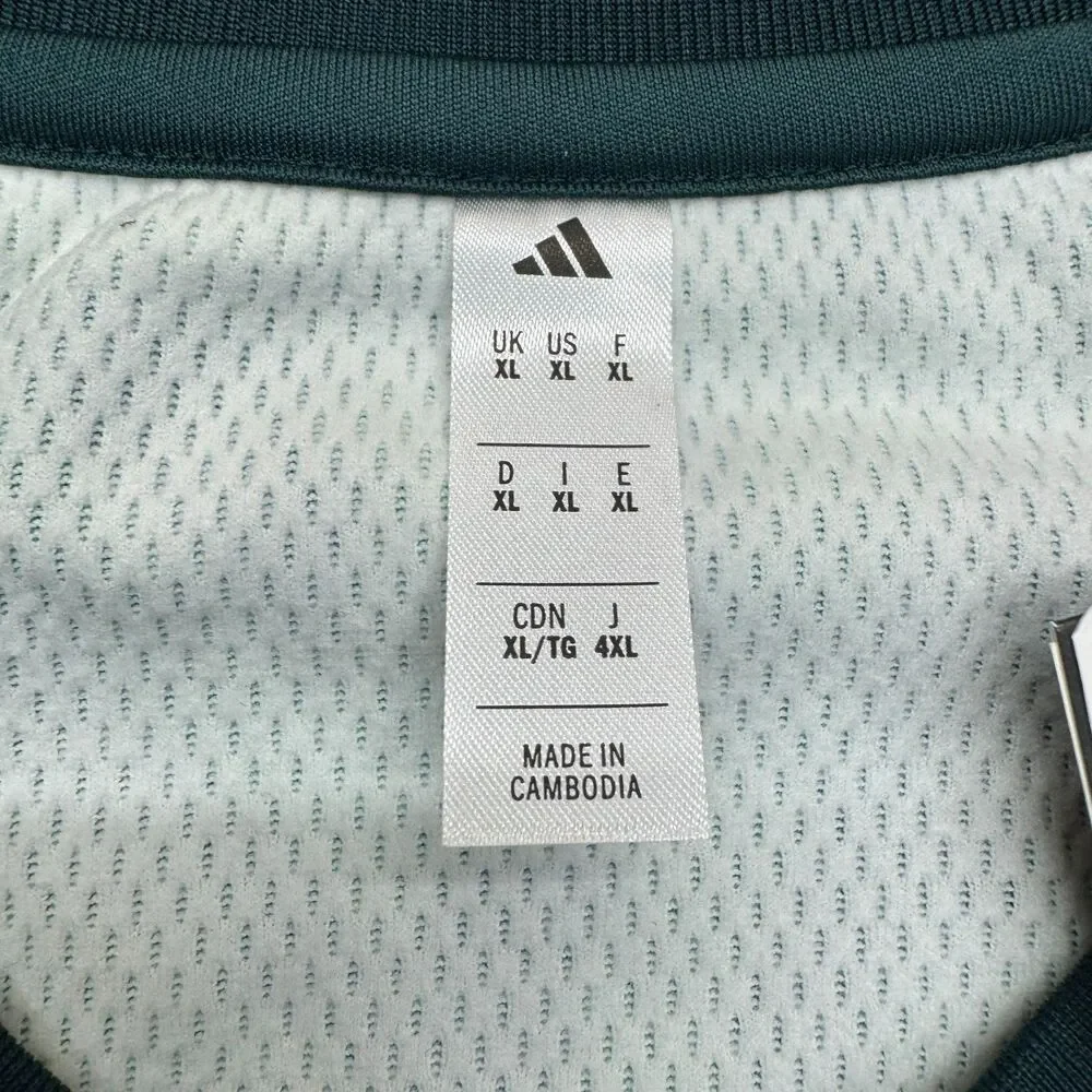 NEW Mexico National Team adidas 2026 Long Sleeve Pre-Match Top Green sz XL